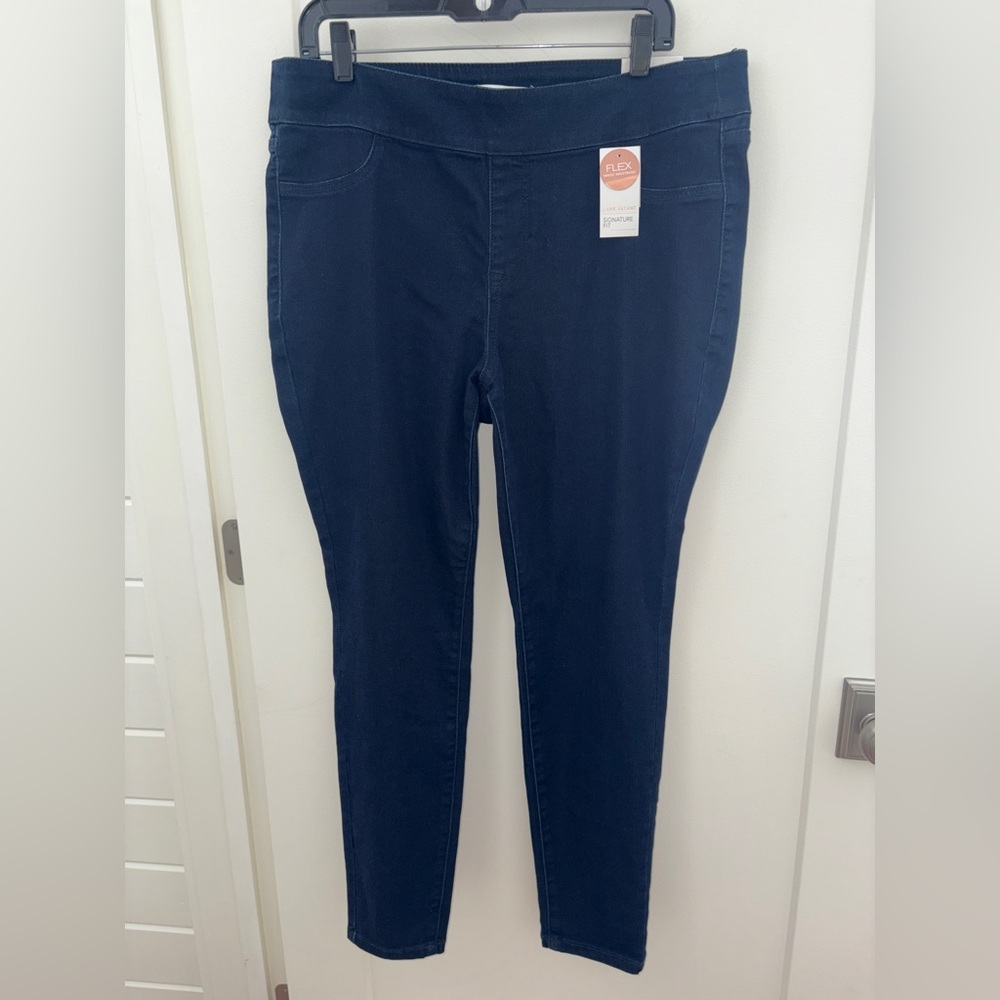 NWT Lane Bryant signature fit high rise jegging jeans sz 16